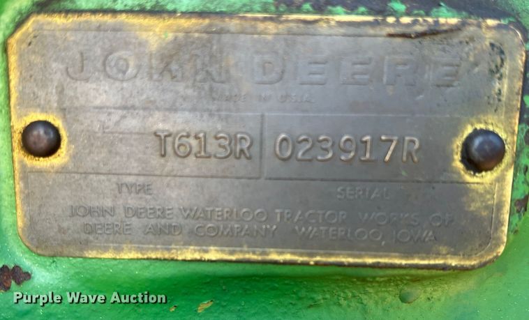 image for item DK7805 1972 John Deere 4320 tractor