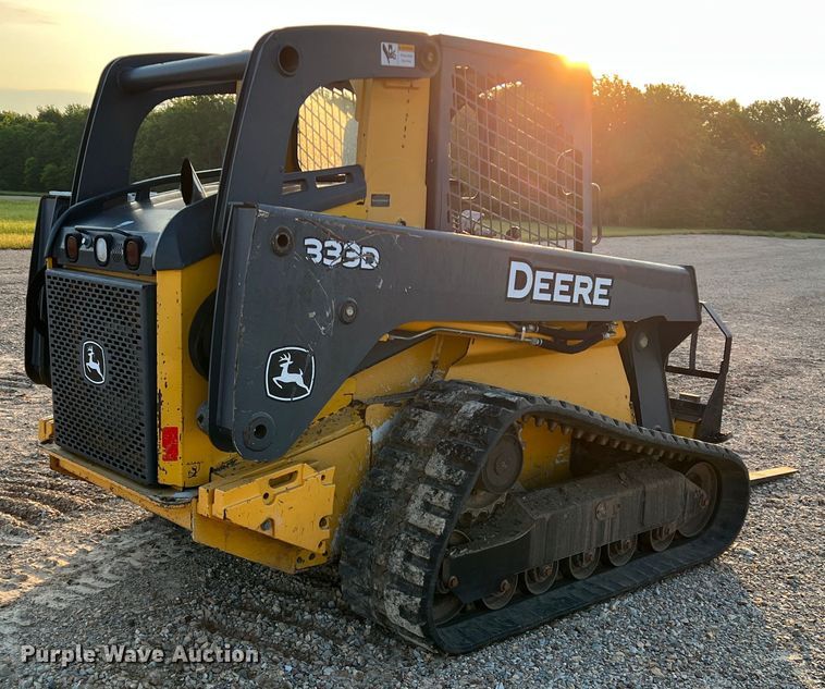 image for item DK7807 2011 John Deere 333D  tracked skid steer loader
