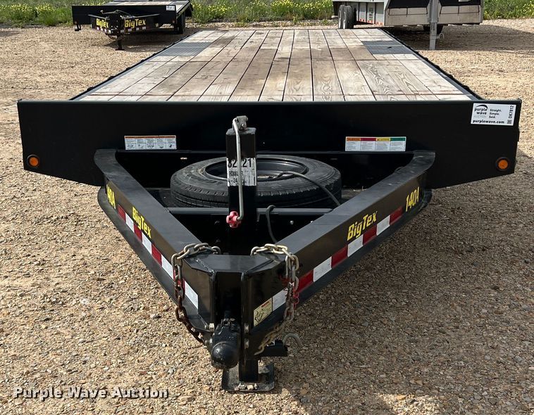 image for item DK7812 2019 Big Tex 14OA-24  equipment trailer