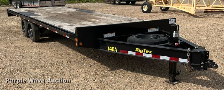 image for item DK7812 2019 Big Tex 14OA-24  equipment trailer