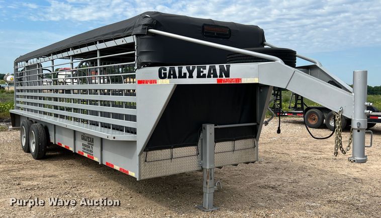 image for item DK7813 2018 Galyean  livestock trailer