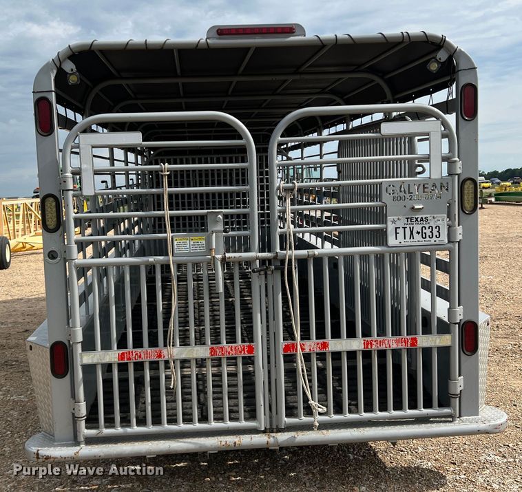 image for item DK7813 2018 Galyean  livestock trailer