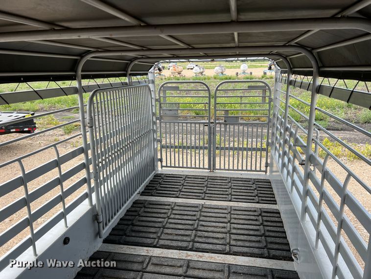 image for item DK7813 2018 Galyean  livestock trailer