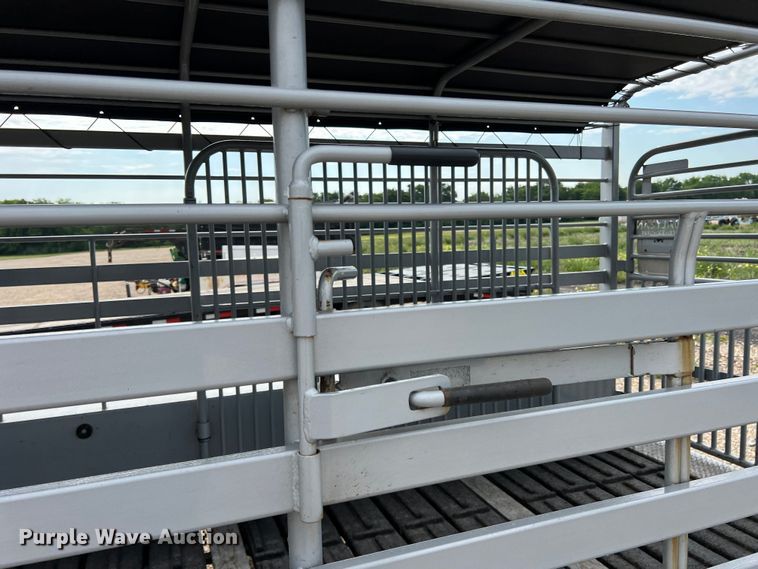 image for item DK7813 2018 Galyean  livestock trailer