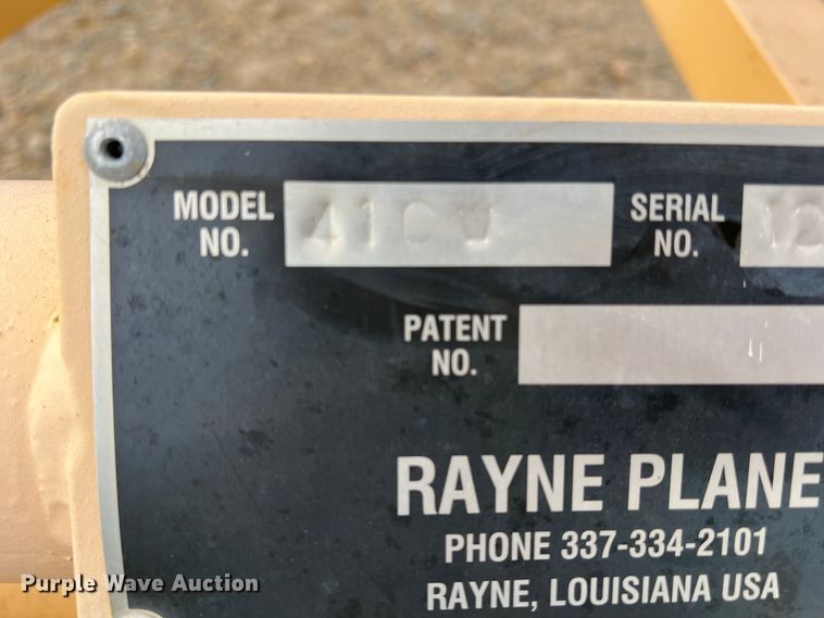 image for item DK7814 Rayne Plane 41CW  land leveler