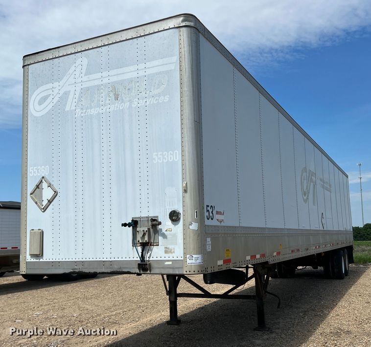 image for item DK7820 2005 Wabash  dry van trailer