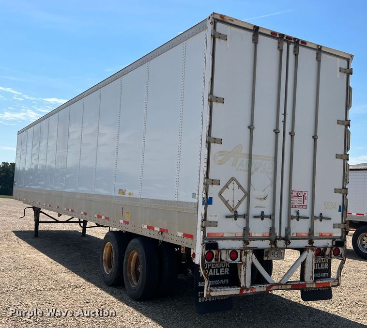 image for item DK7821 2005 Wabash  dry van trailer