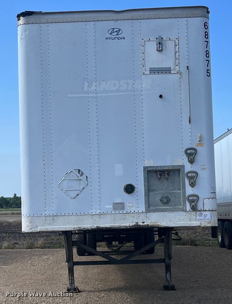 image for item DK7822 2007 Hyundai  dry van trailer