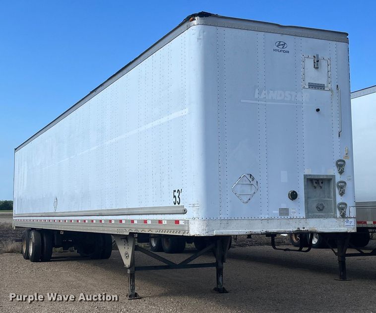 image for item DK7822 2007 Hyundai  dry van trailer