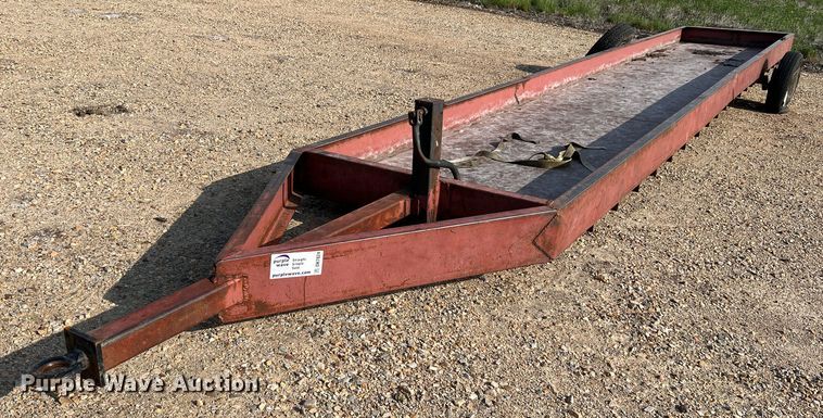 image for item DK7824 H&S  feed trough trailer