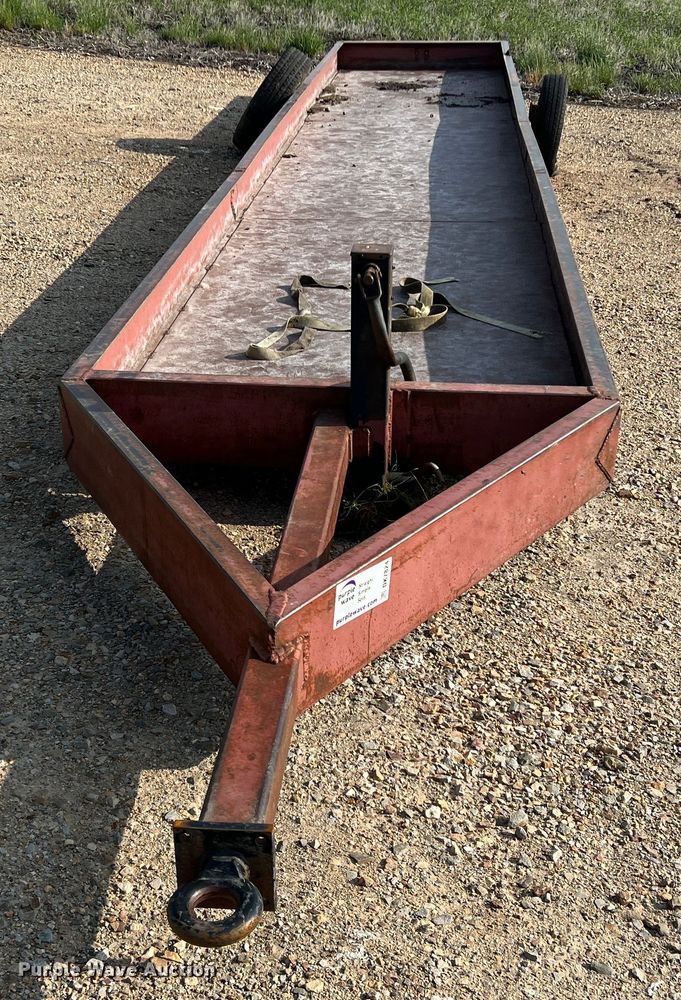 image for item DK7824 H&S  feed trough trailer