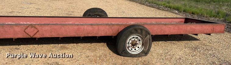 image for item DK7824 H&S  feed trough trailer