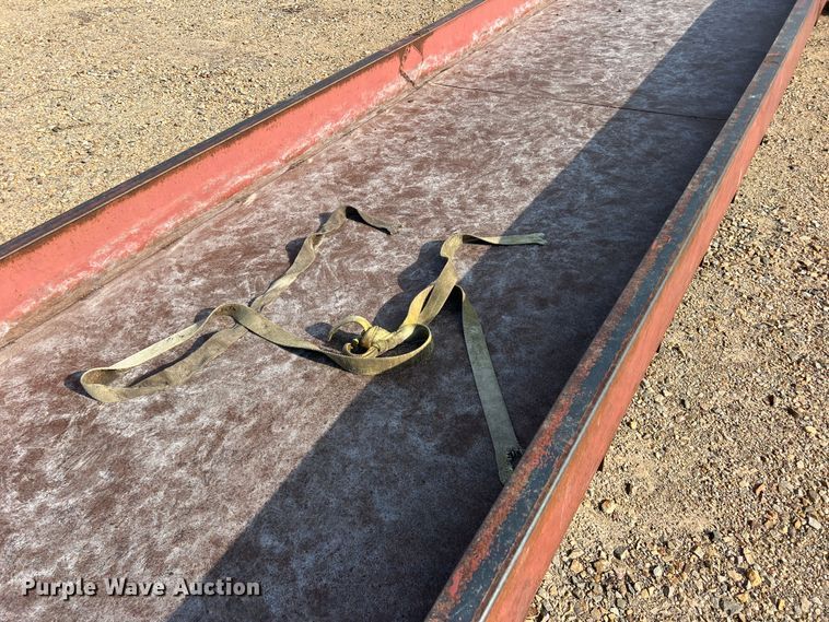 image for item DK7824 H&S  feed trough trailer