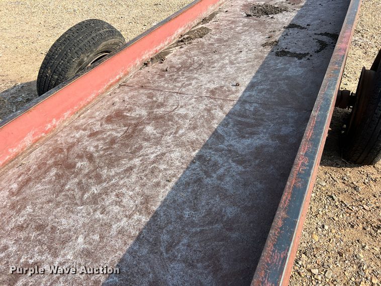 image for item DK7824 H&S  feed trough trailer