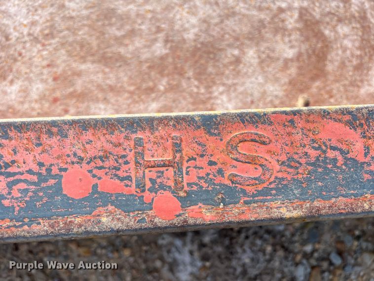 image for item DK7824 H&S  feed trough trailer