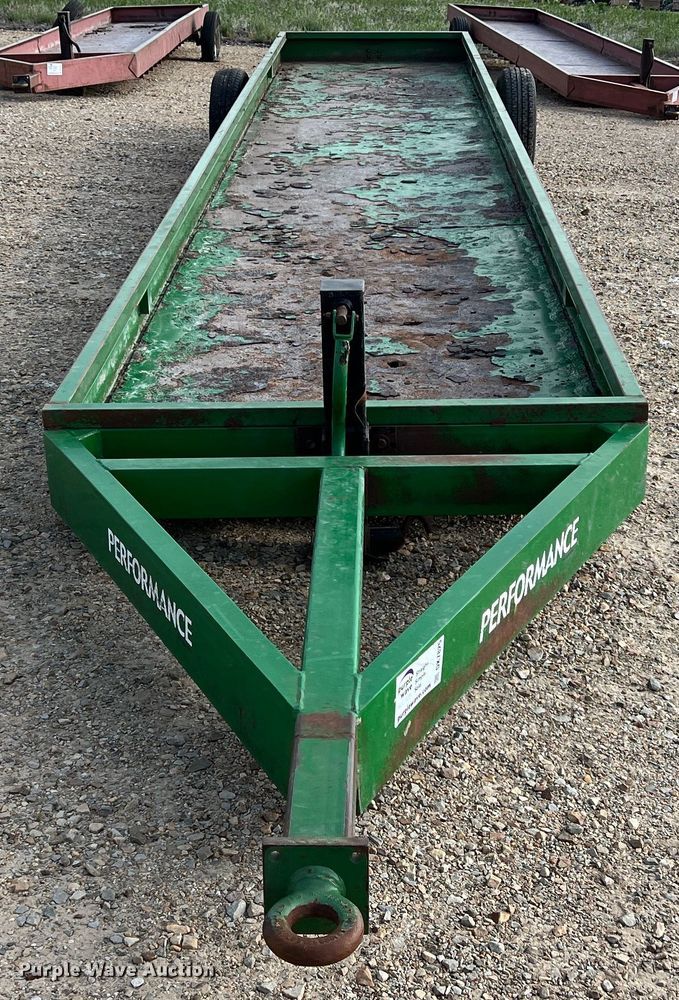 image for item DK7825 Parker Performance  feed trough trailer