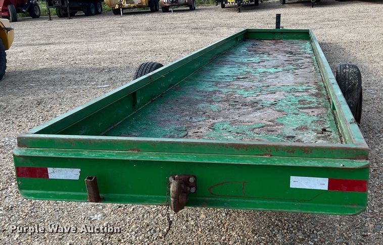 image for item DK7825 Parker Performance  feed trough trailer
