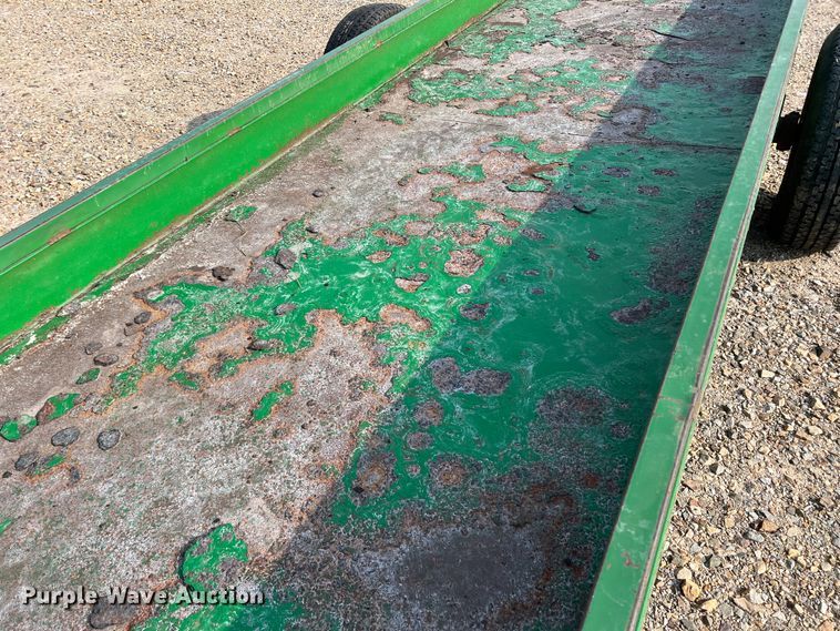 image for item DK7825 Parker Performance  feed trough trailer