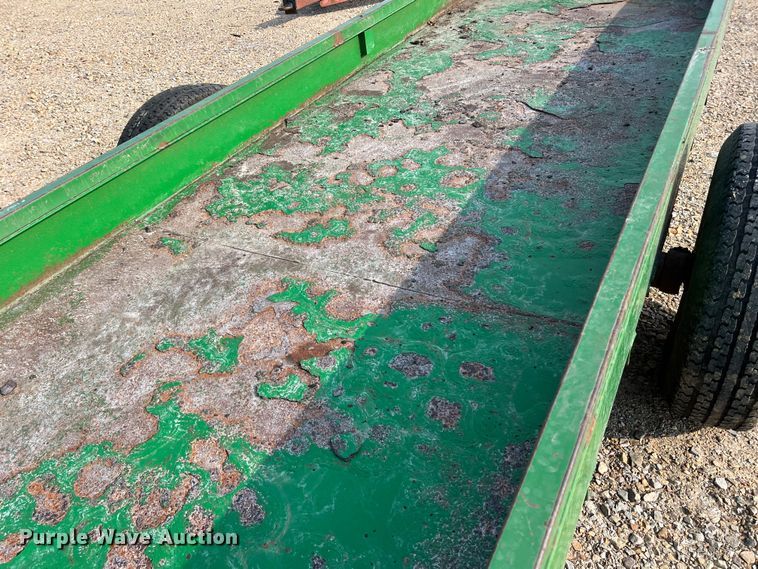 image for item DK7825 Parker Performance  feed trough trailer