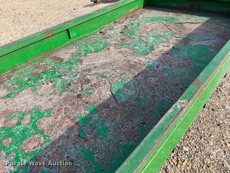 image for item DK7825 Parker Performance  feed trough trailer