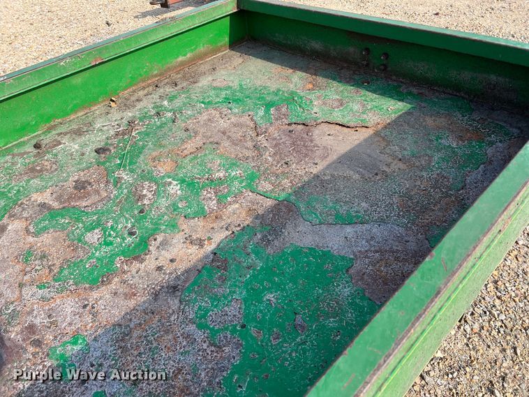 image for item DK7825 Parker Performance  feed trough trailer