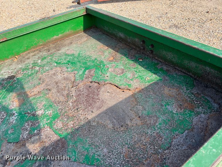 image for item DK7825 Parker Performance  feed trough trailer