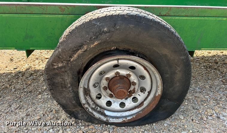 image for item DK7825 Parker Performance  feed trough trailer