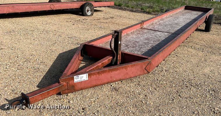 image for item DK7826 H&S  feed trough trailer