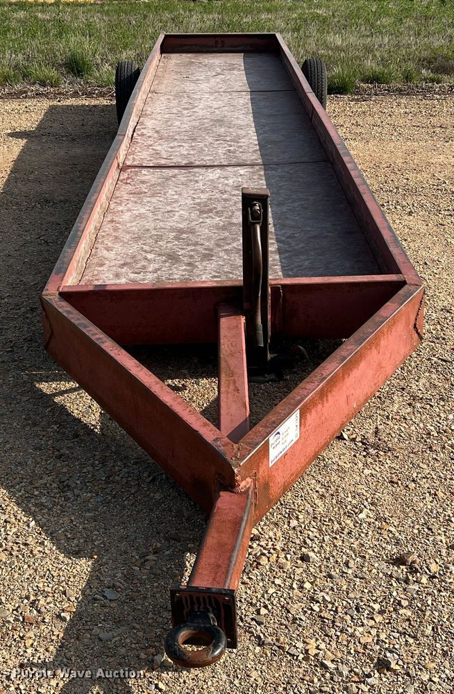 image for item DK7826 H&S  feed trough trailer