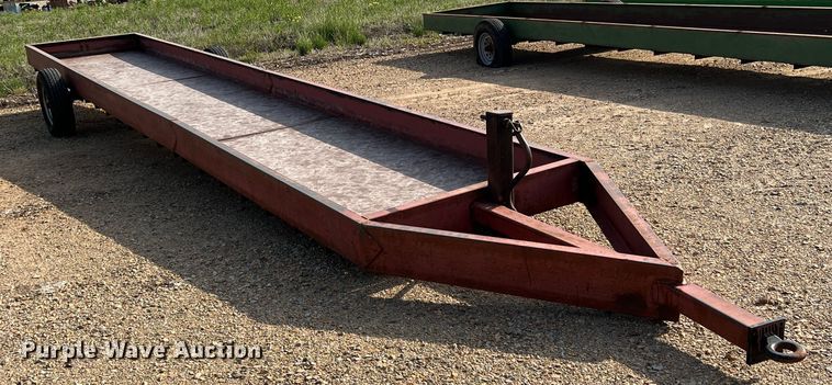 image for item DK7826 H&S  feed trough trailer