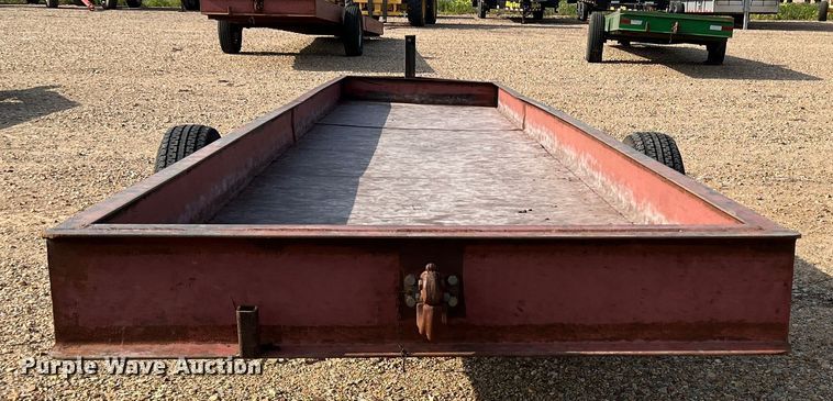 image for item DK7826 H&S  feed trough trailer