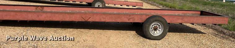 image for item DK7826 H&S  feed trough trailer
