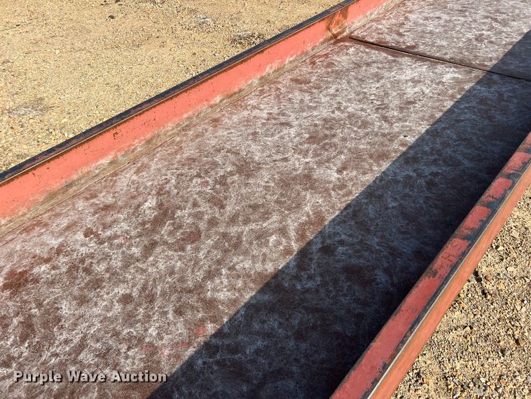 image for item DK7826 H&S  feed trough trailer