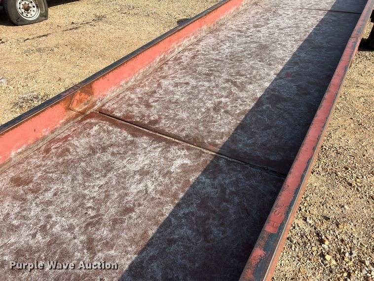 image for item DK7826 H&S  feed trough trailer