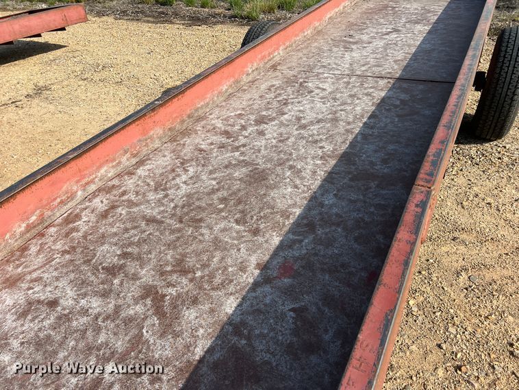 image for item DK7826 H&S  feed trough trailer