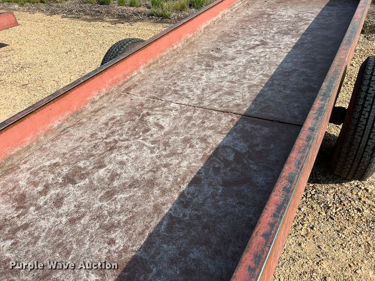 image for item DK7826 H&S  feed trough trailer