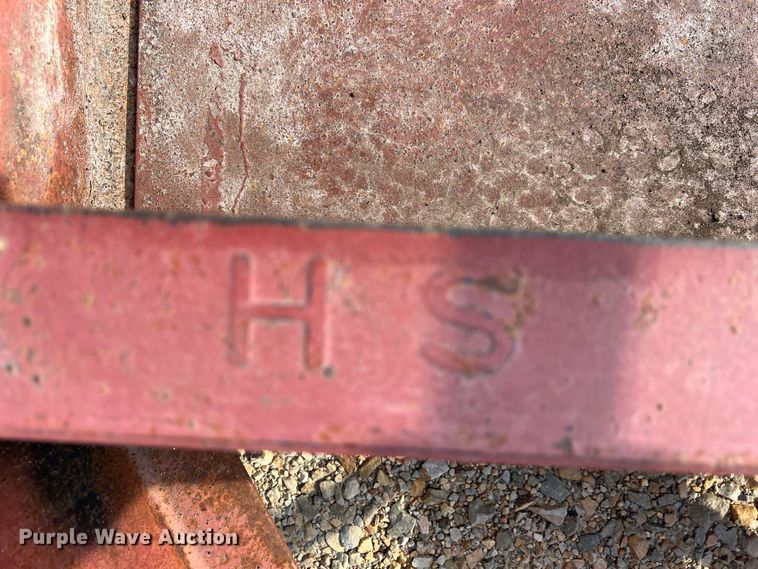 image for item DK7826 H&S  feed trough trailer