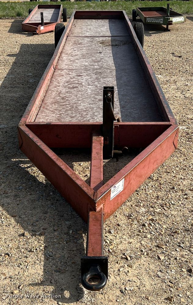 image for item DK7827 H&S  feed trough trailer