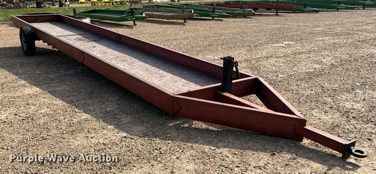 image for item DK7827 H&S  feed trough trailer