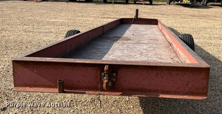 image for item DK7827 H&S  feed trough trailer