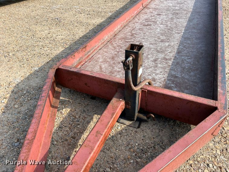 image for item DK7827 H&S  feed trough trailer