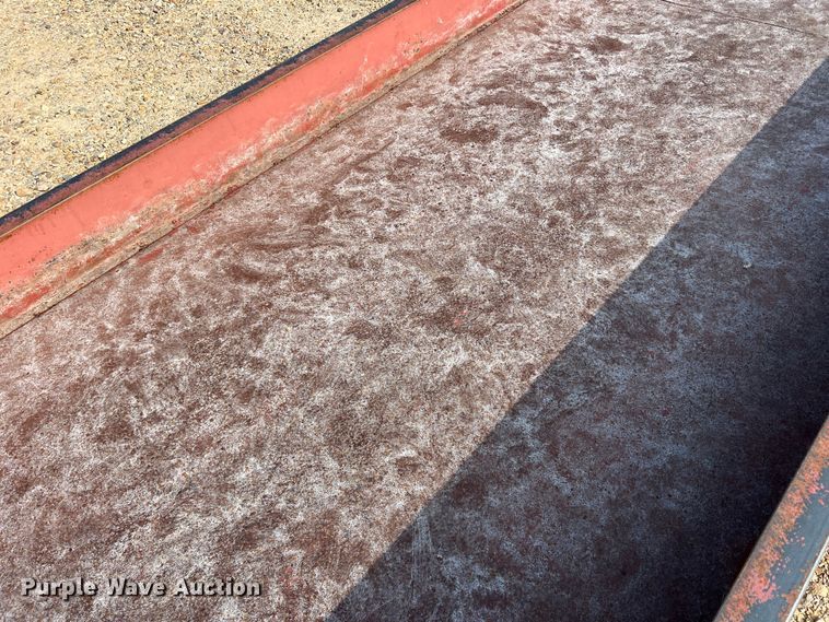 image for item DK7827 H&S  feed trough trailer