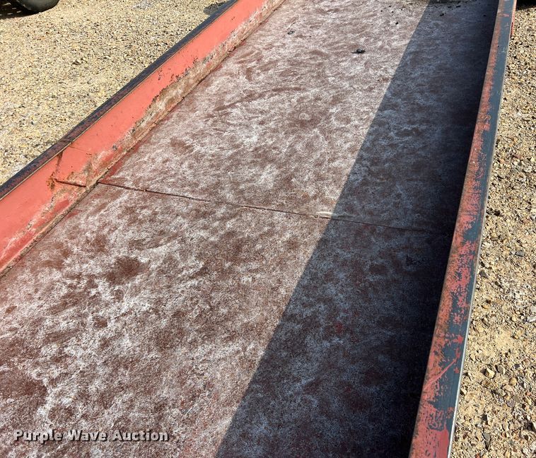 image for item DK7827 H&S  feed trough trailer