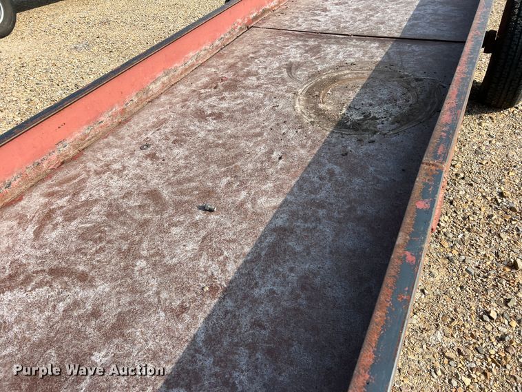 image for item DK7827 H&S  feed trough trailer