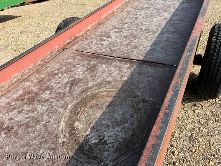 image for item DK7827 H&S  feed trough trailer