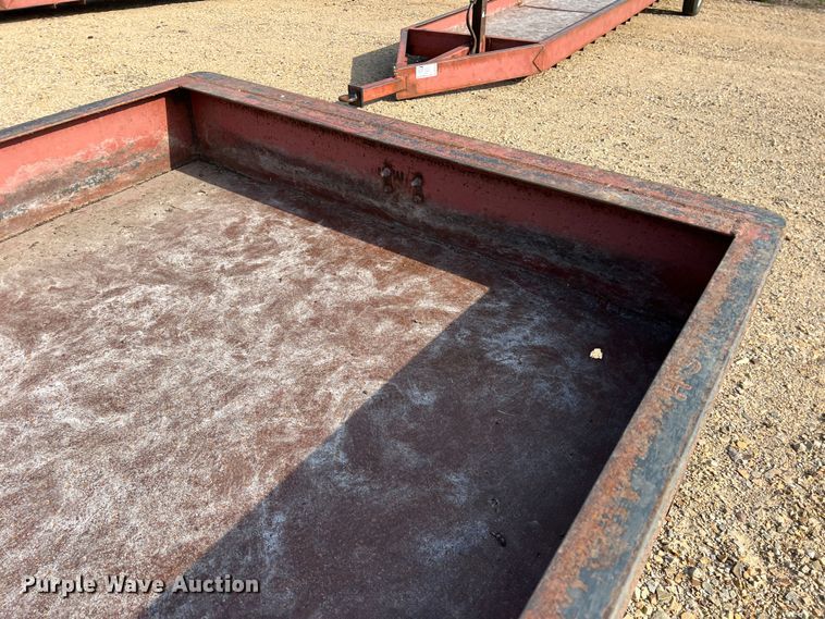 image for item DK7827 H&S  feed trough trailer