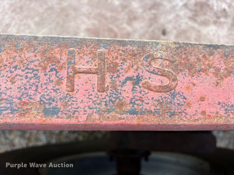 image for item DK7827 H&S  feed trough trailer