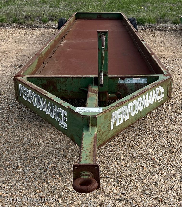 image for item DK7828 Parker Performance  feed trough trailer