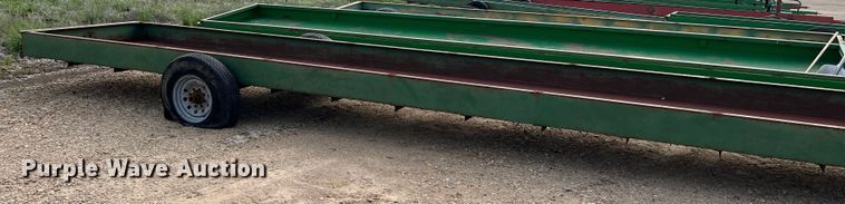 image for item DK7828 Parker Performance  feed trough trailer