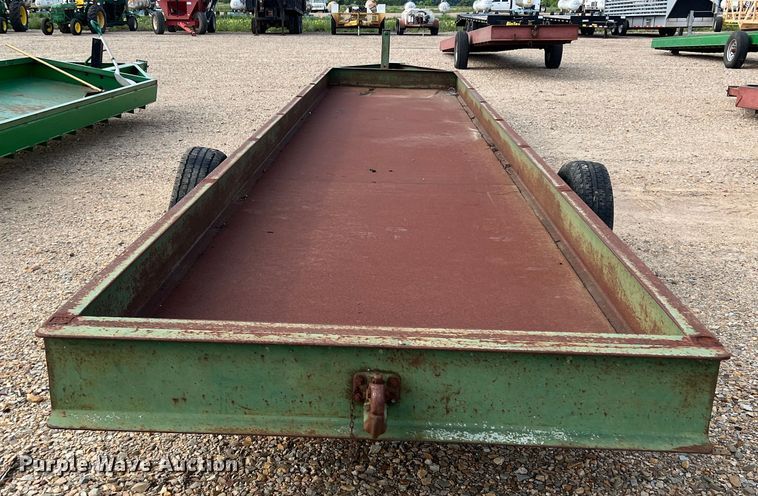 image for item DK7828 Parker Performance  feed trough trailer
